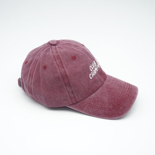 Cap - Burgundy Red