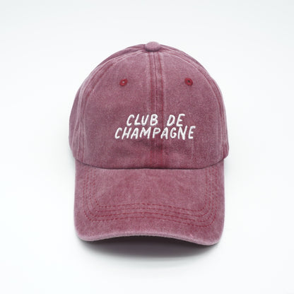 Cap - Burgundy Red