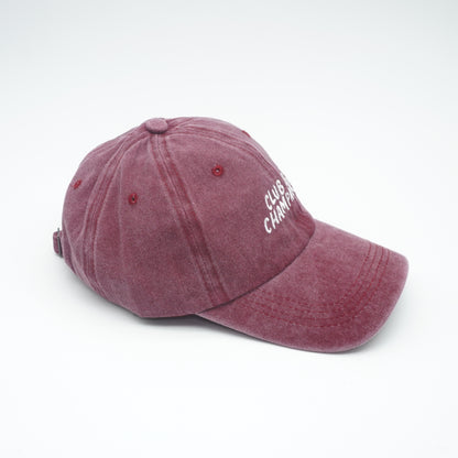 Cap - Burgundy Red